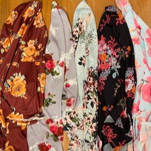 Ponchos / cardigans *ALL 5 INCLUDED